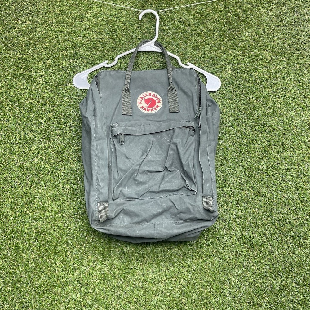 Fjallraven 27173 Kanken Laptop 17" Backpack Green Padded Laptop Pocket Travel